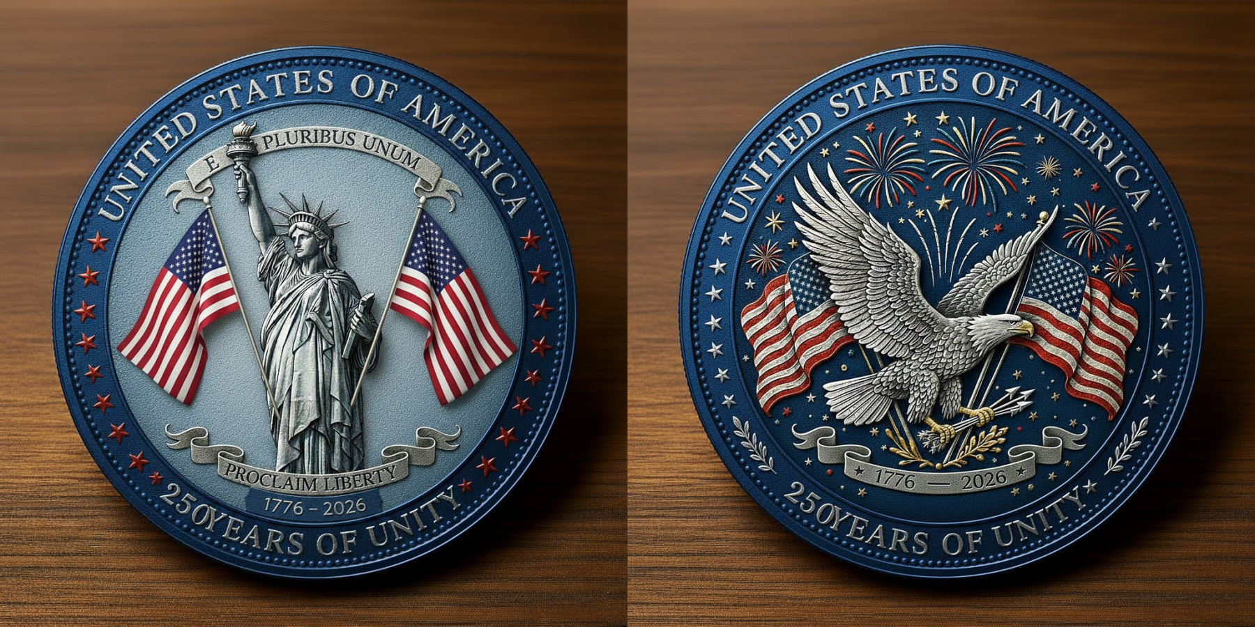 U.S 250th Anniversary Commemorative Coin