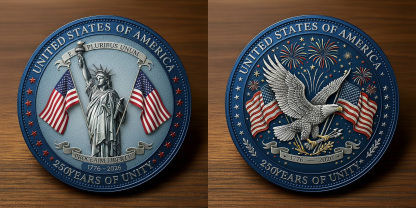 U.S 250th Anniversary Commemorative Coin