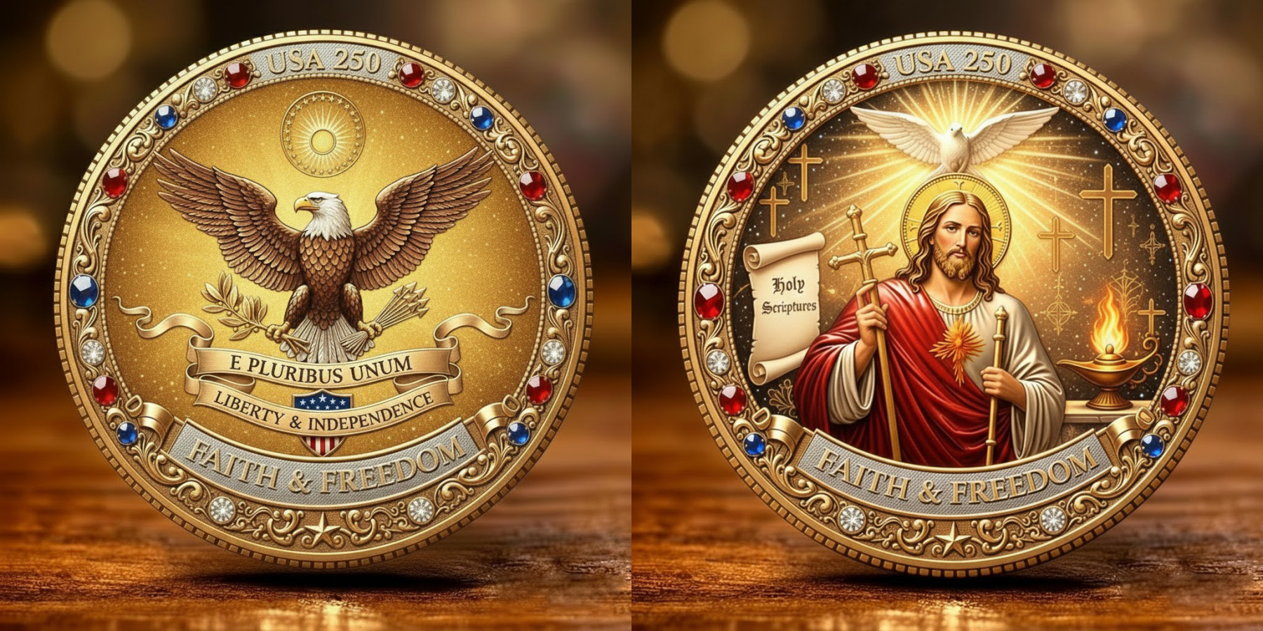 U.S 250th Anniversary Commemorative Coin