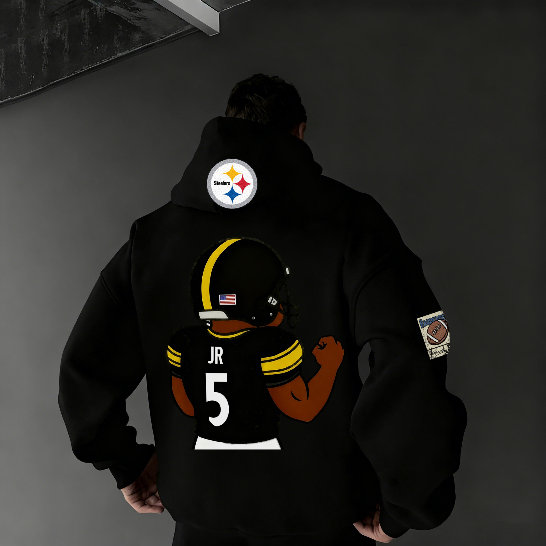 Number 5”JR" Hardknock Hoodie