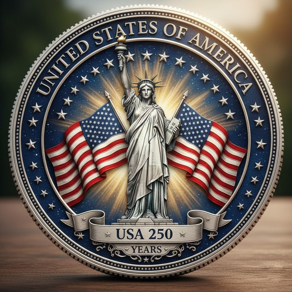 U.S 250th Anniversary Commemorative Coin