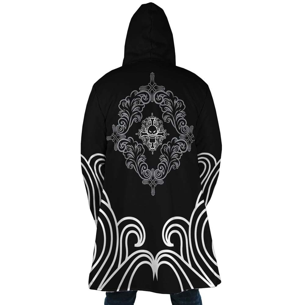 Black Whitebeard Pirates One Piece Dream Cloak Coat