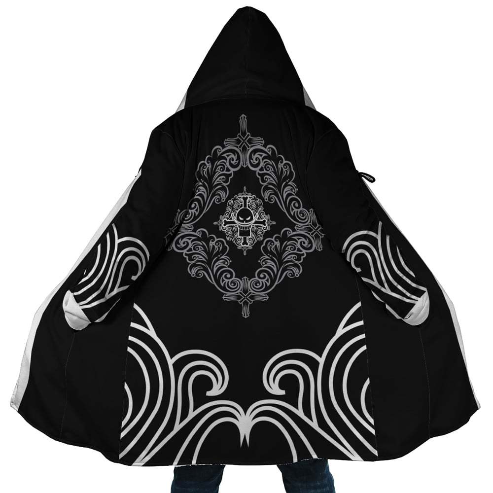 Black Whitebeard Pirates One Piece Dream Cloak Coat