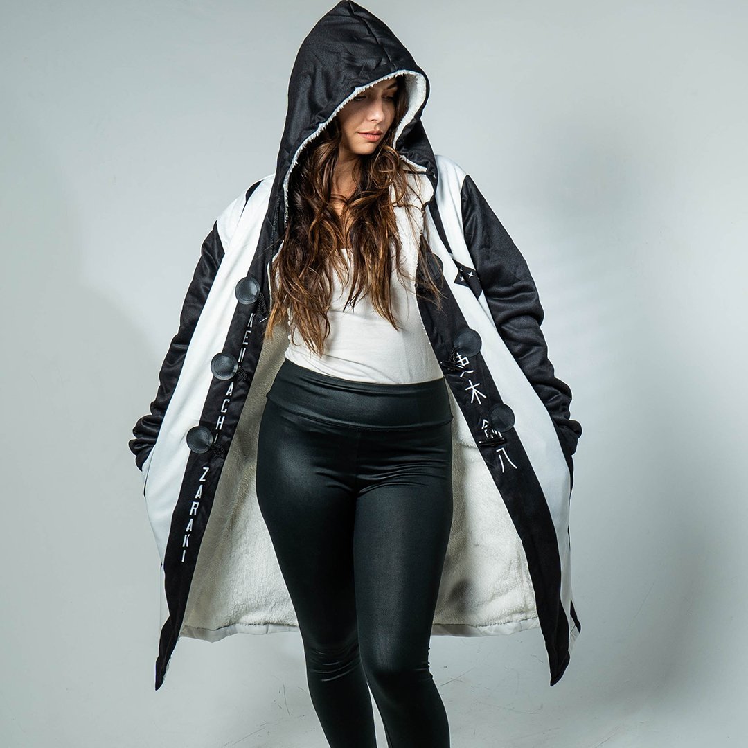 Gotei 13 11th Division Captain Kenpachi Zaraki Bleach Dream Cloak Coat