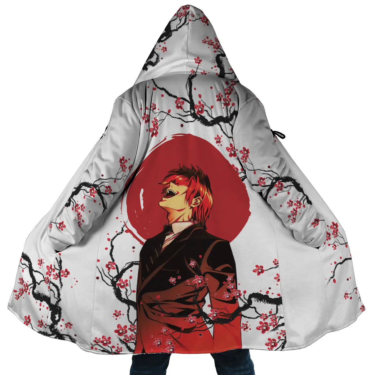 Light Yagami Cherry Blossom Death Note Dream Cloak Coat