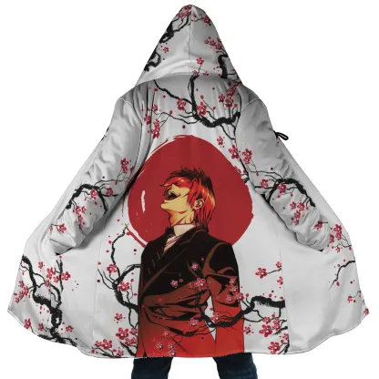 Light Yagami Cherry Blossom Death Note Dream Cloak Coat
