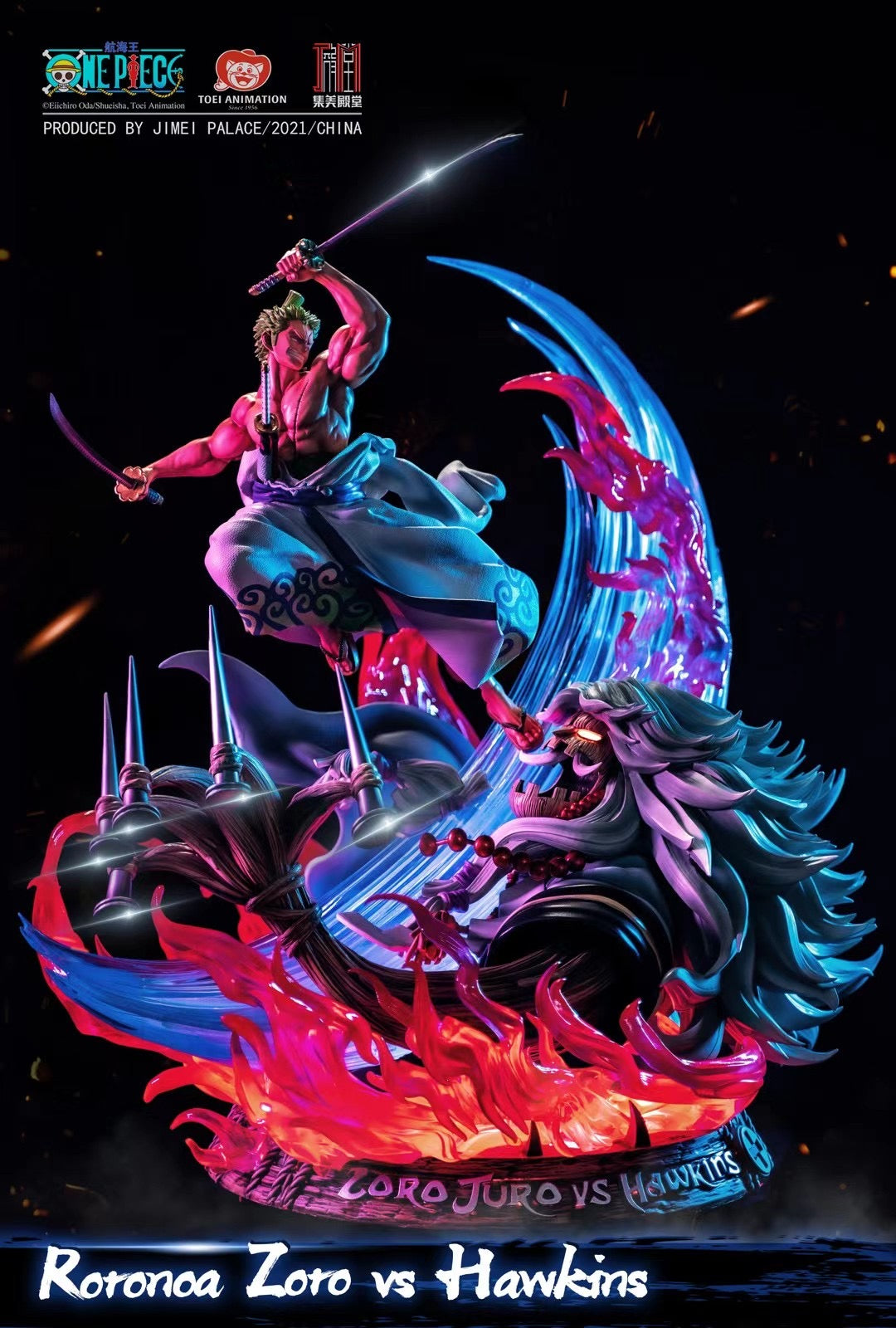 Jimei Palace - One Piece Roronoa Zoro VS Hawkins