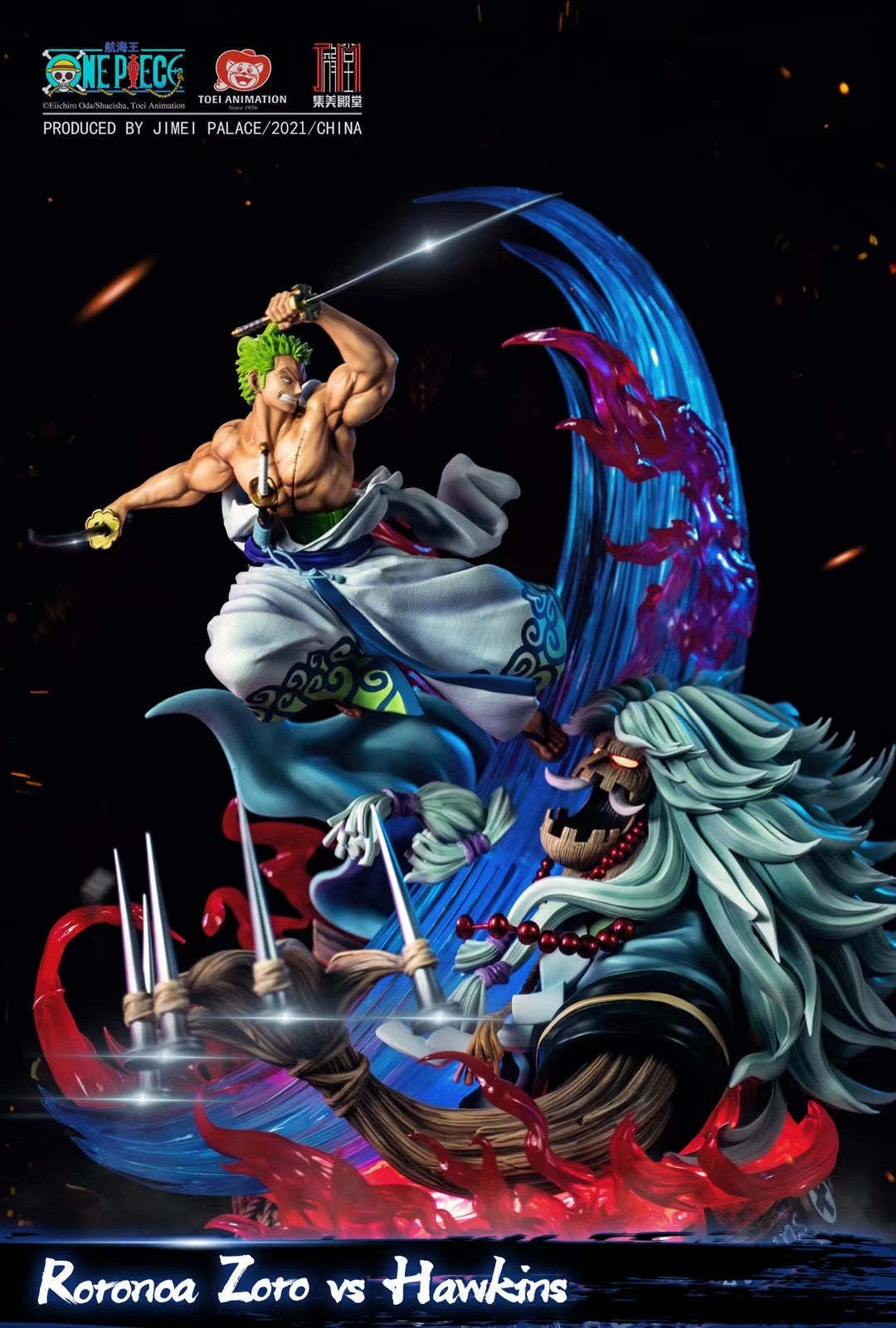 Jimei Palace - One Piece Roronoa Zoro VS Hawkins
