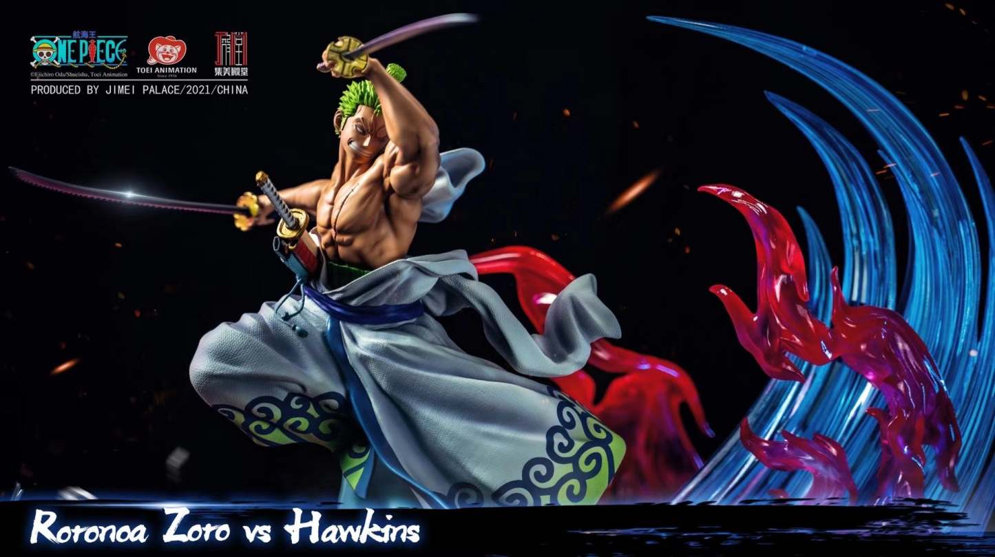 Jimei Palace - One Piece Roronoa Zoro VS Hawkins