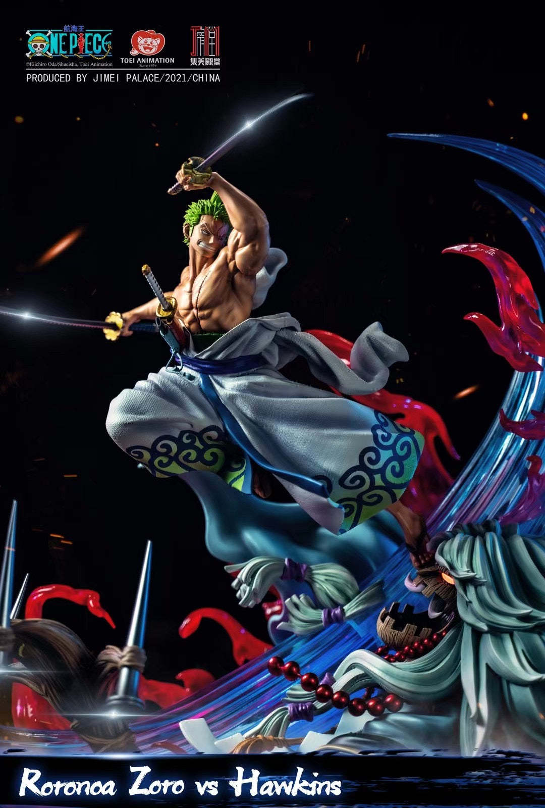 Jimei Palace - One Piece Roronoa Zoro VS Hawkins