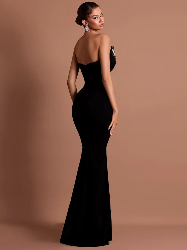 Alessandra Rhinestone Gown