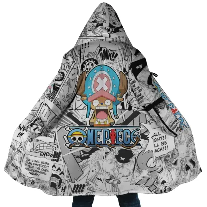Tony Chopper Manga Panels One Piece Dream Cloak Coat