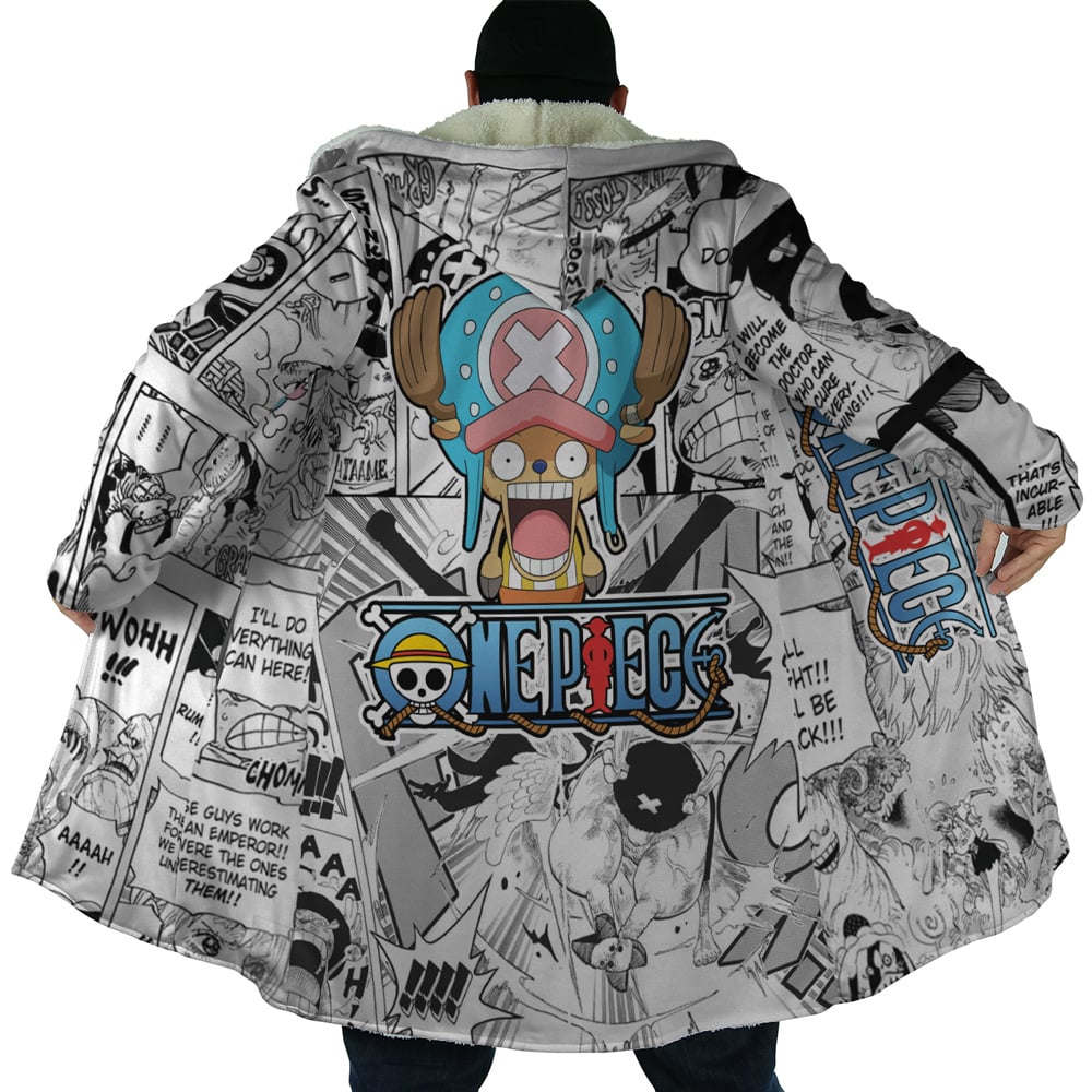 Tony Chopper Manga Panels One Piece Dream Cloak Coat