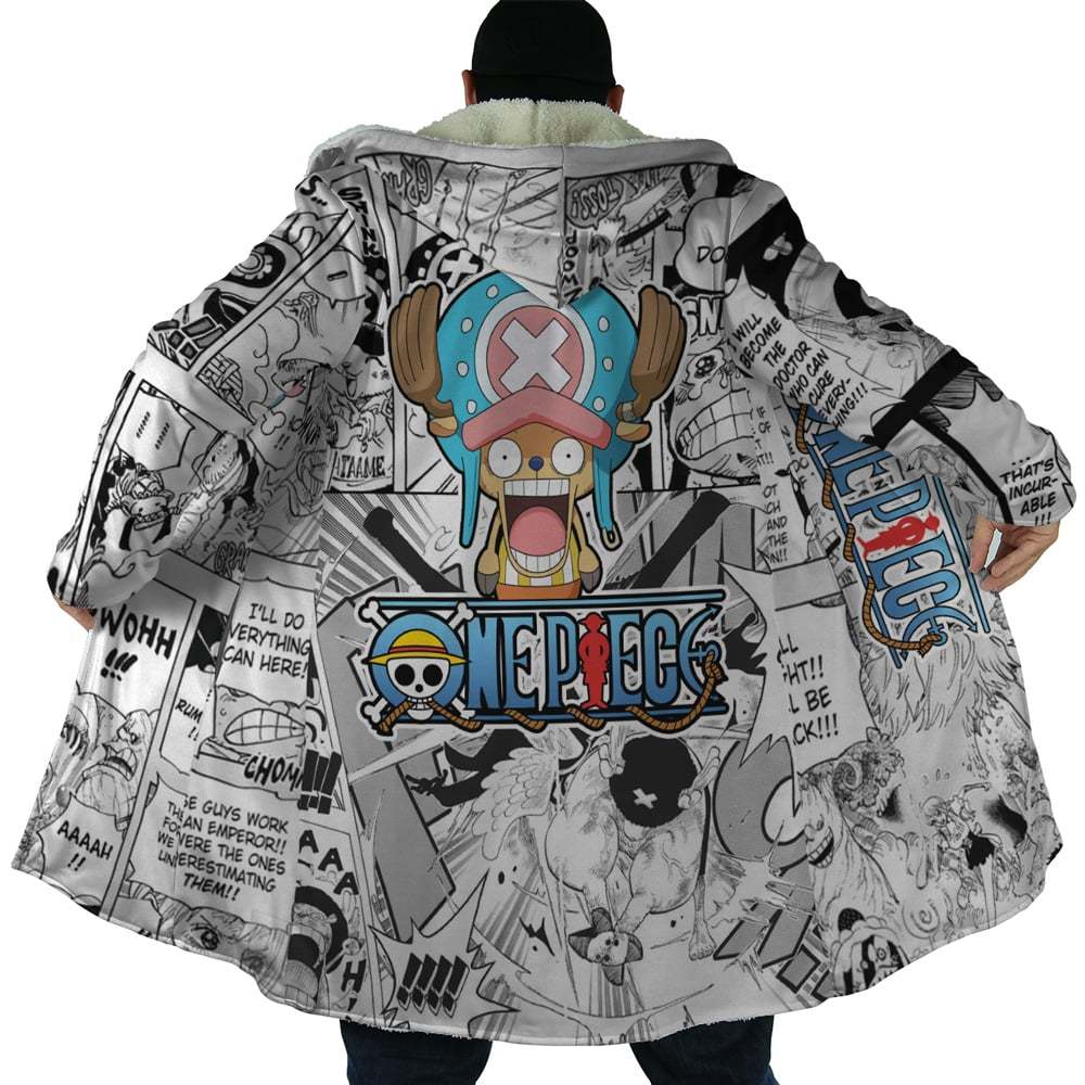 Tony Chopper Manga Panels One Piece Dream Cloak Coat