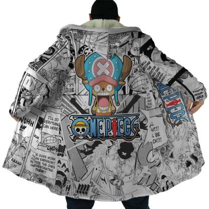 Tony Chopper Manga Panels One Piece Dream Cloak Coat