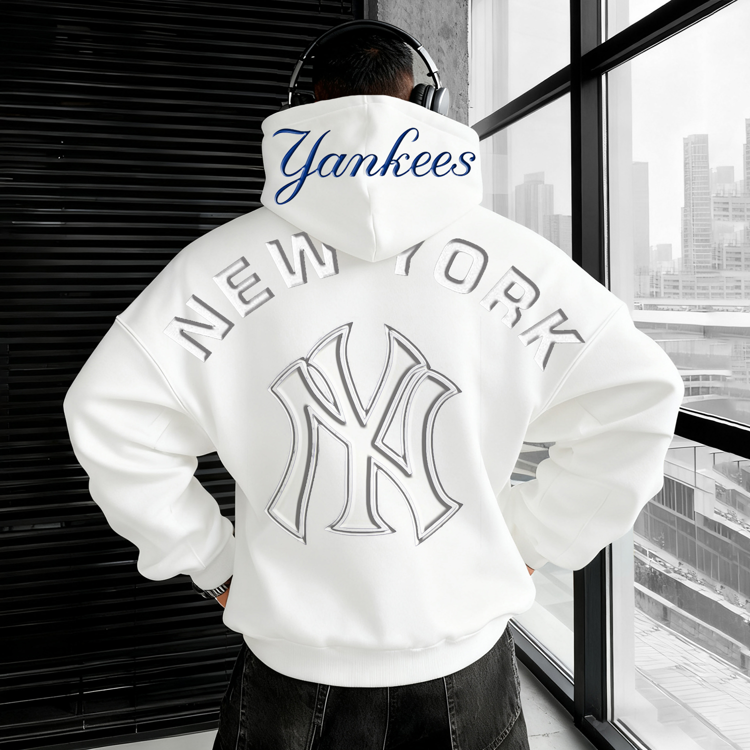 Stylish Baseball Oversized Hoodie
