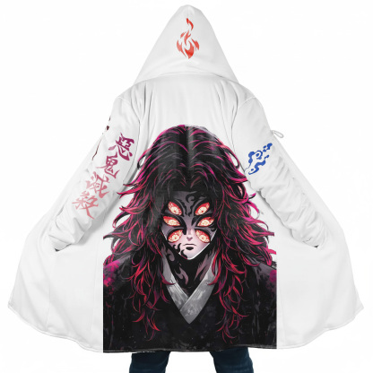 Upper Moon One "Vengeful Eyes" Portrait Hooded Cape