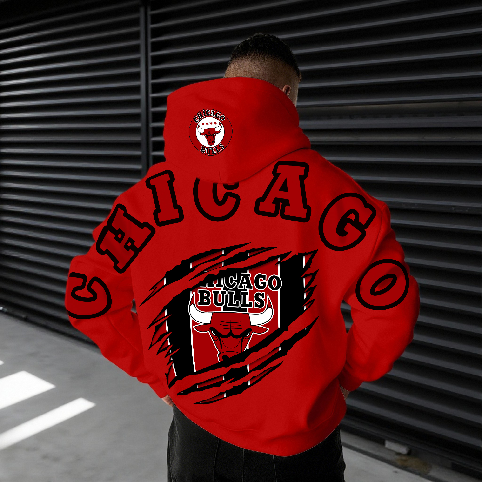 Unisex Graphic Streetwear Vintage Plush Hoodie