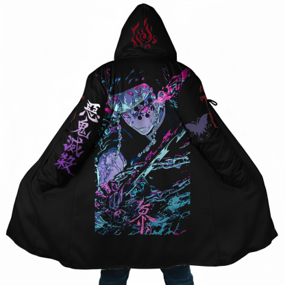 Sound Hashira "Explosive Symphony" Action  Hooded Cape