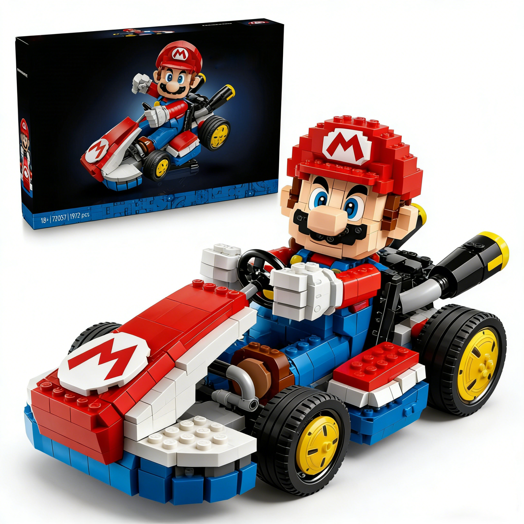 Mario Kart Block Model | Classic Game Icon × Nostalgia