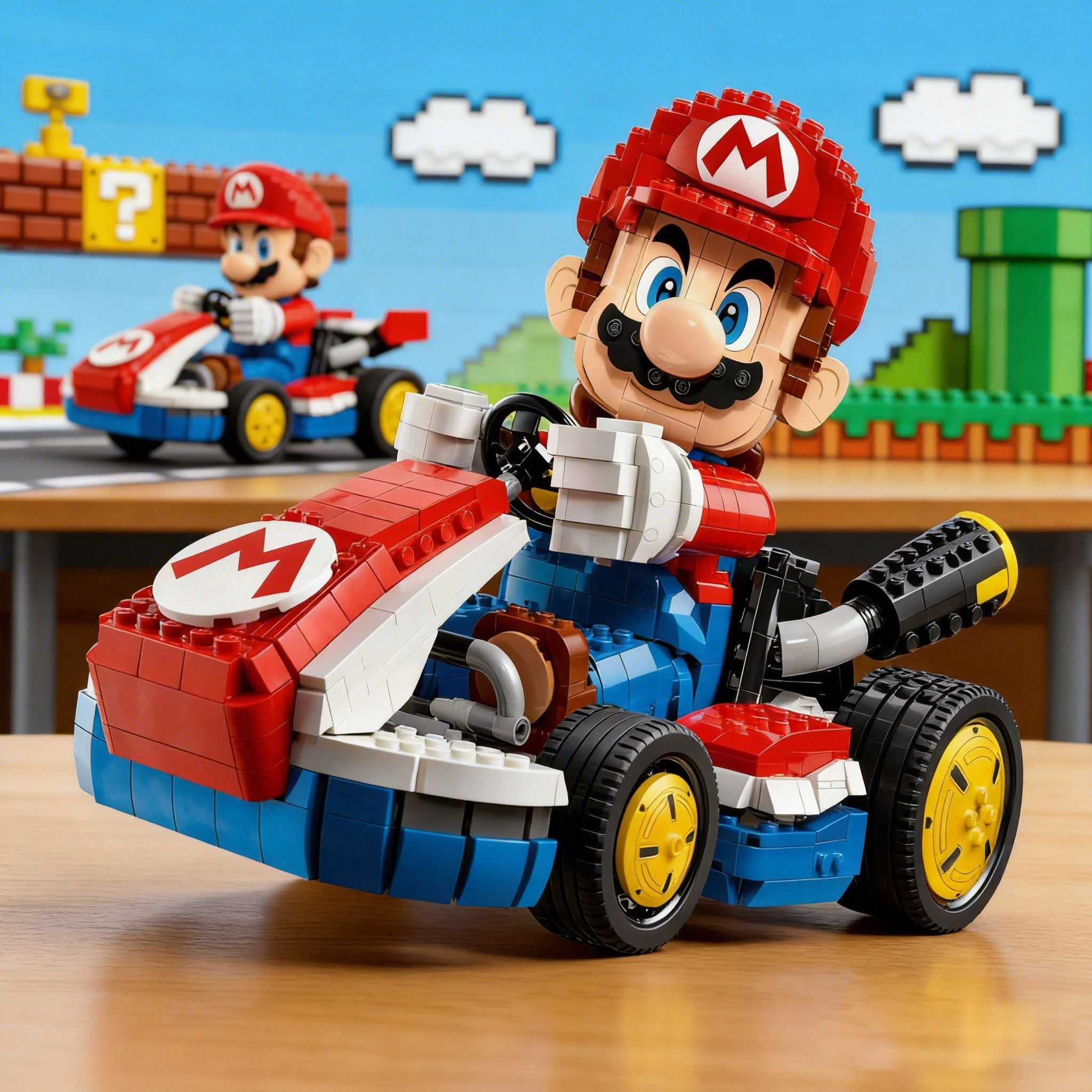 Mario Kart Block Model | Classic Game Icon × Nostalgia