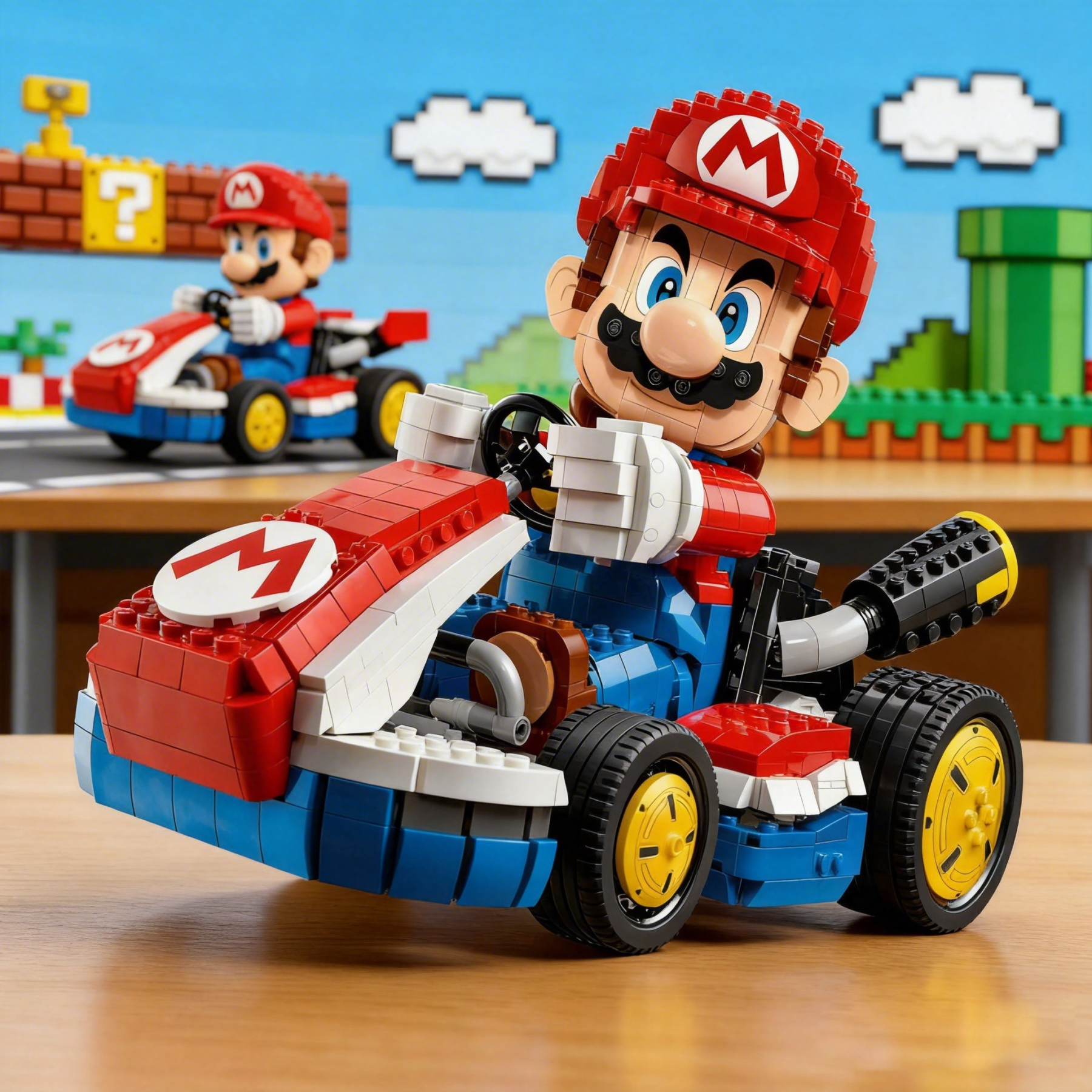 Mario Kart Block Model | Classic Game Icon × Nostalgia