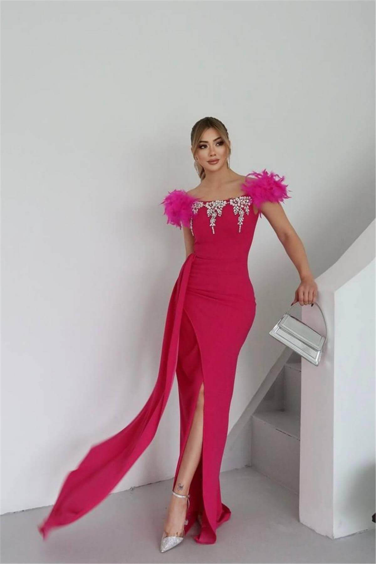 Amabel Slit bandage dress