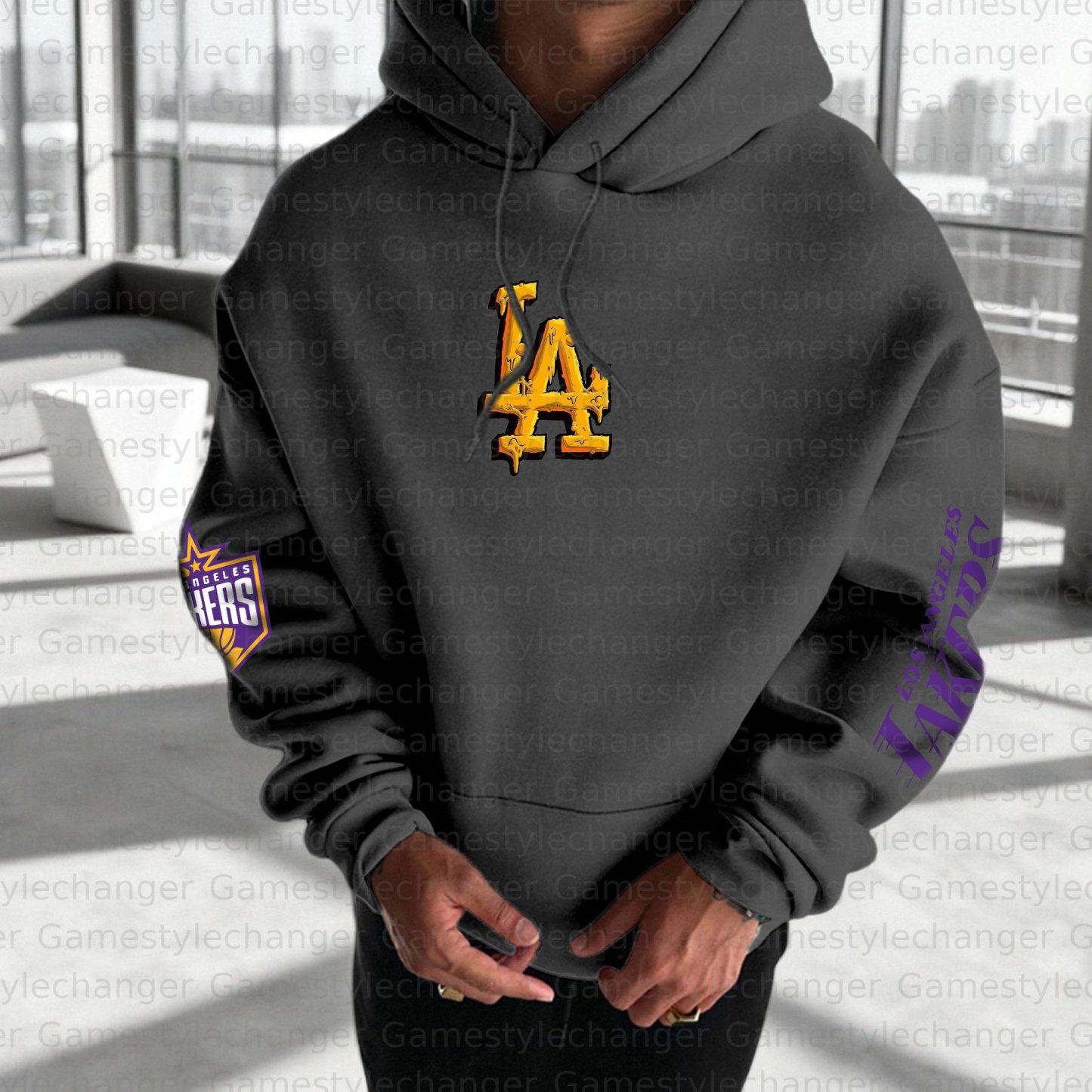 Unisex Graphic Streetwear Vintage Plush Hoodie