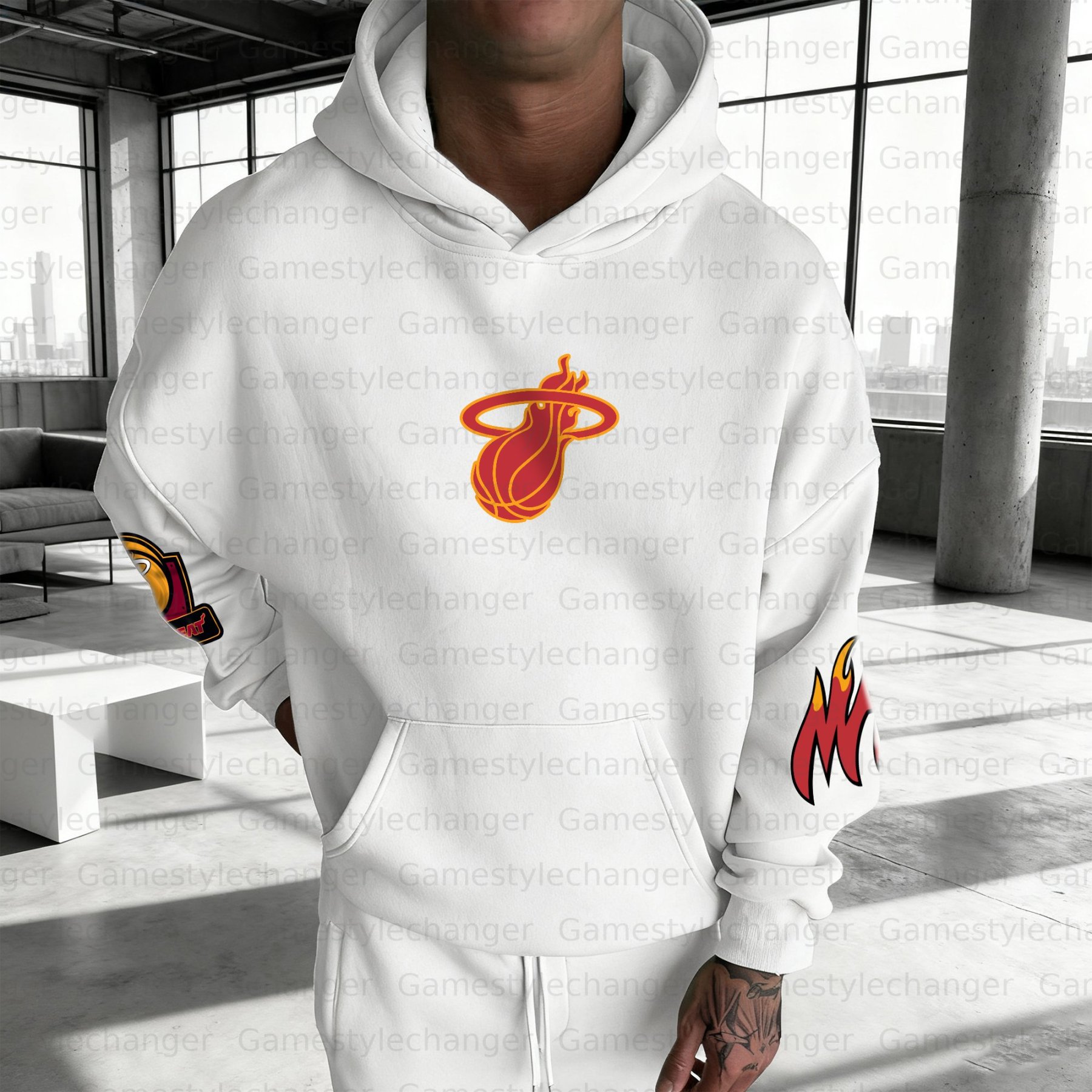 Unisex Graphic Streetwear Vintage Plush Hoodie