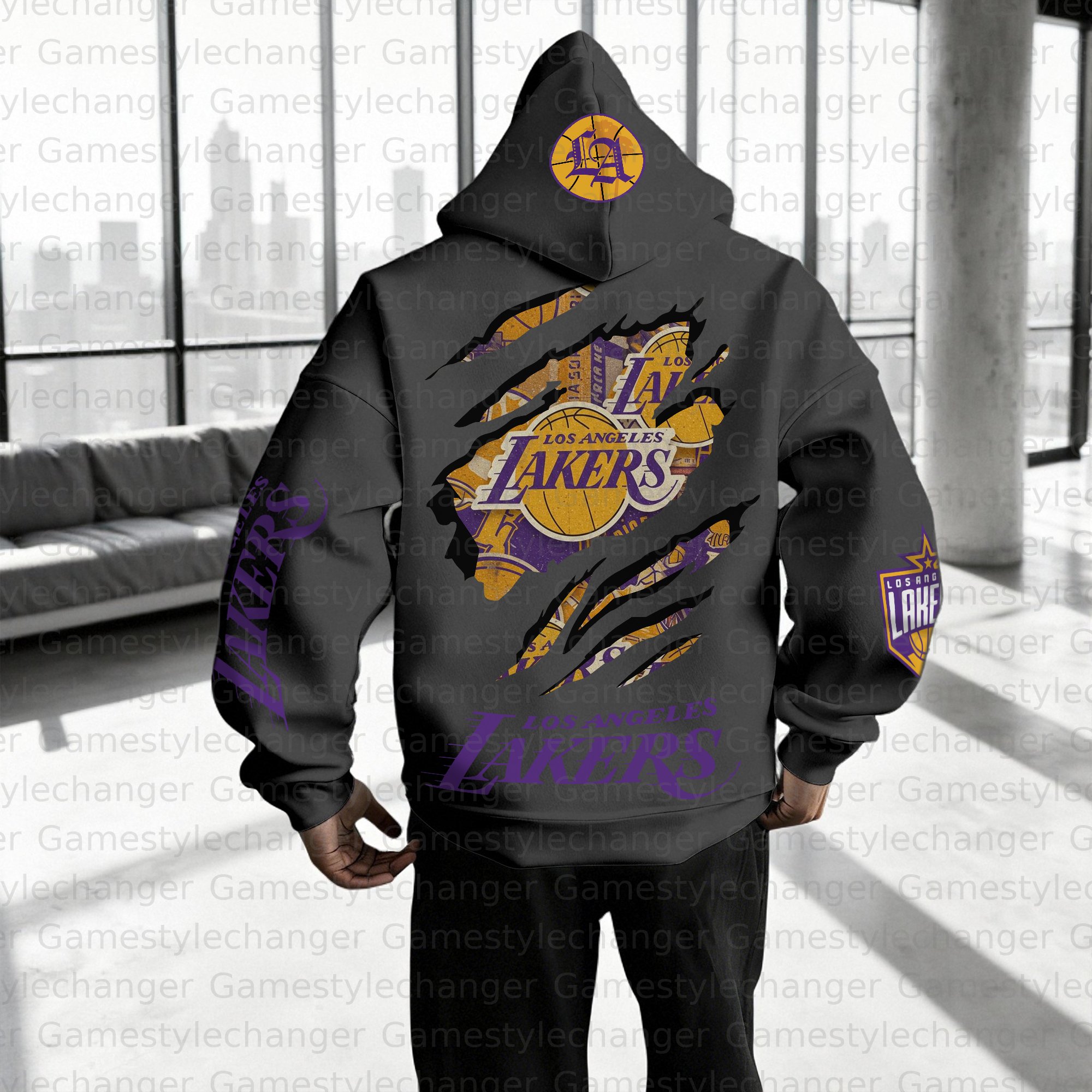 Unisex Graphic Streetwear Vintage Plush Hoodie