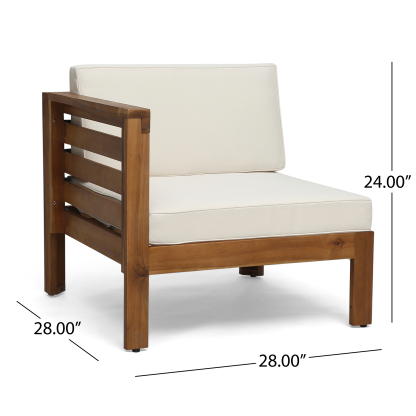 Cambridge L Shape Sofa Set, Beige