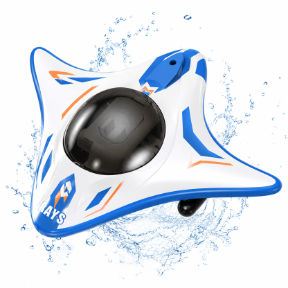 RC Underwater Camera Toy for Pool, Remote Control Submersible Explorer, Waterproof Swimming Toy for Kids & Outdoor Water Play