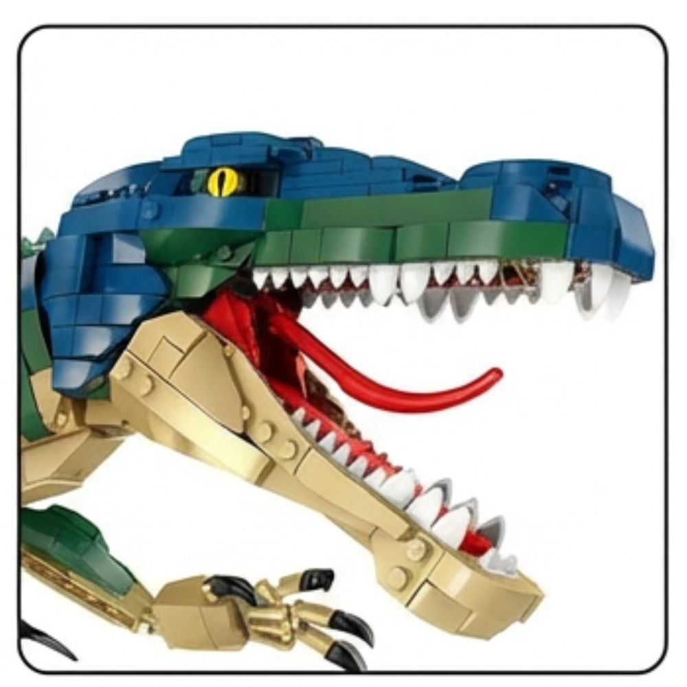 2005Pcs Blocks Building Set for 6+ Years Old Fans of Jurassic Theme & Prehistoric World, Gift Toy for Boys and Girls