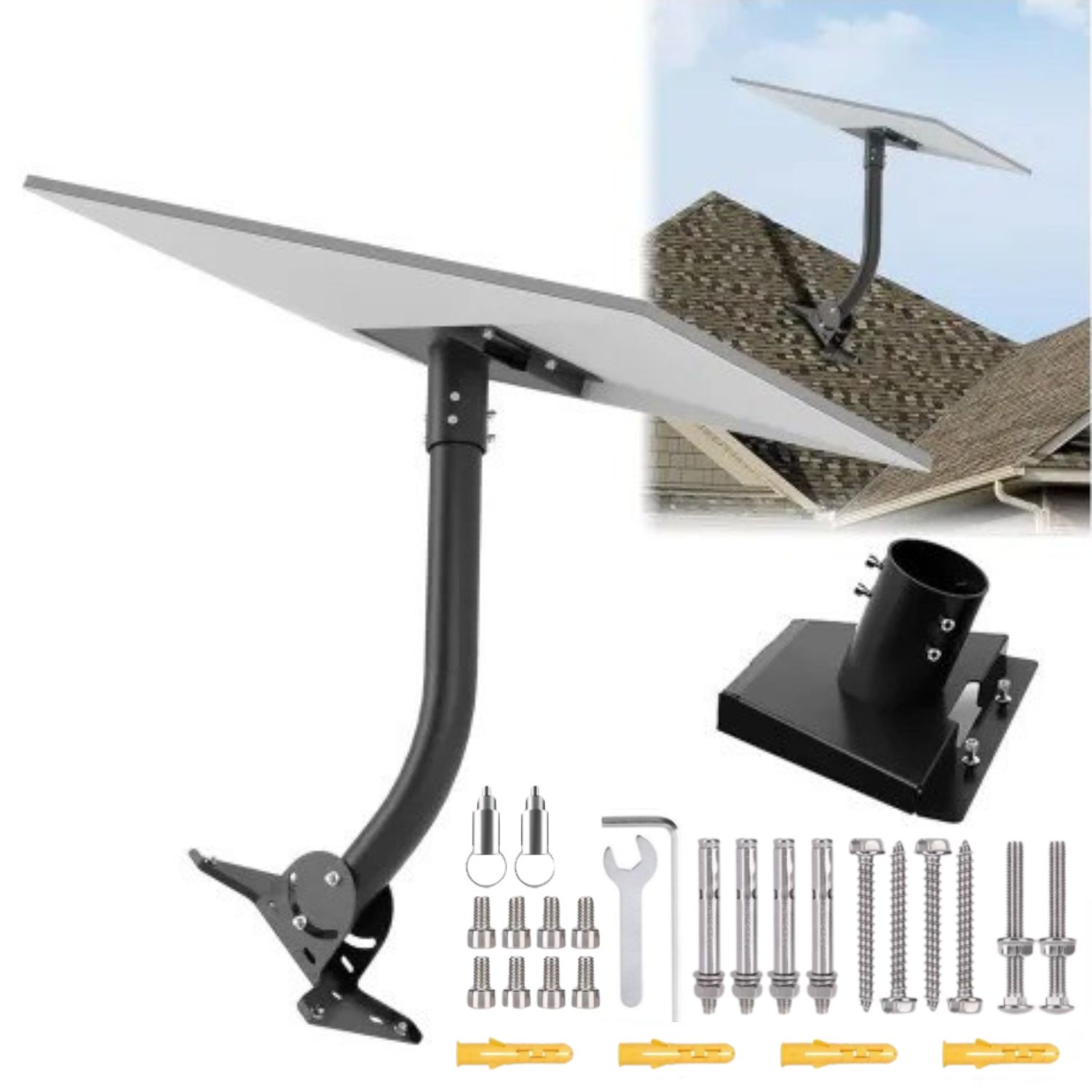 Adjustable Roof Wall Mount Kit for Starlink Gen 3