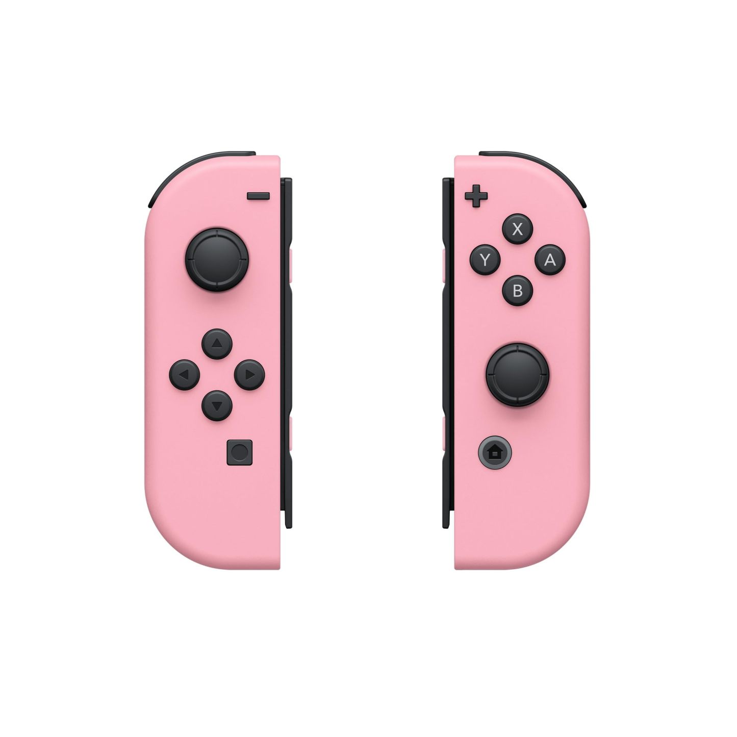 Pink Replacement Controllers for Switch (Wake-up & Screenshot) - Compatible with Switch Lite/OLED