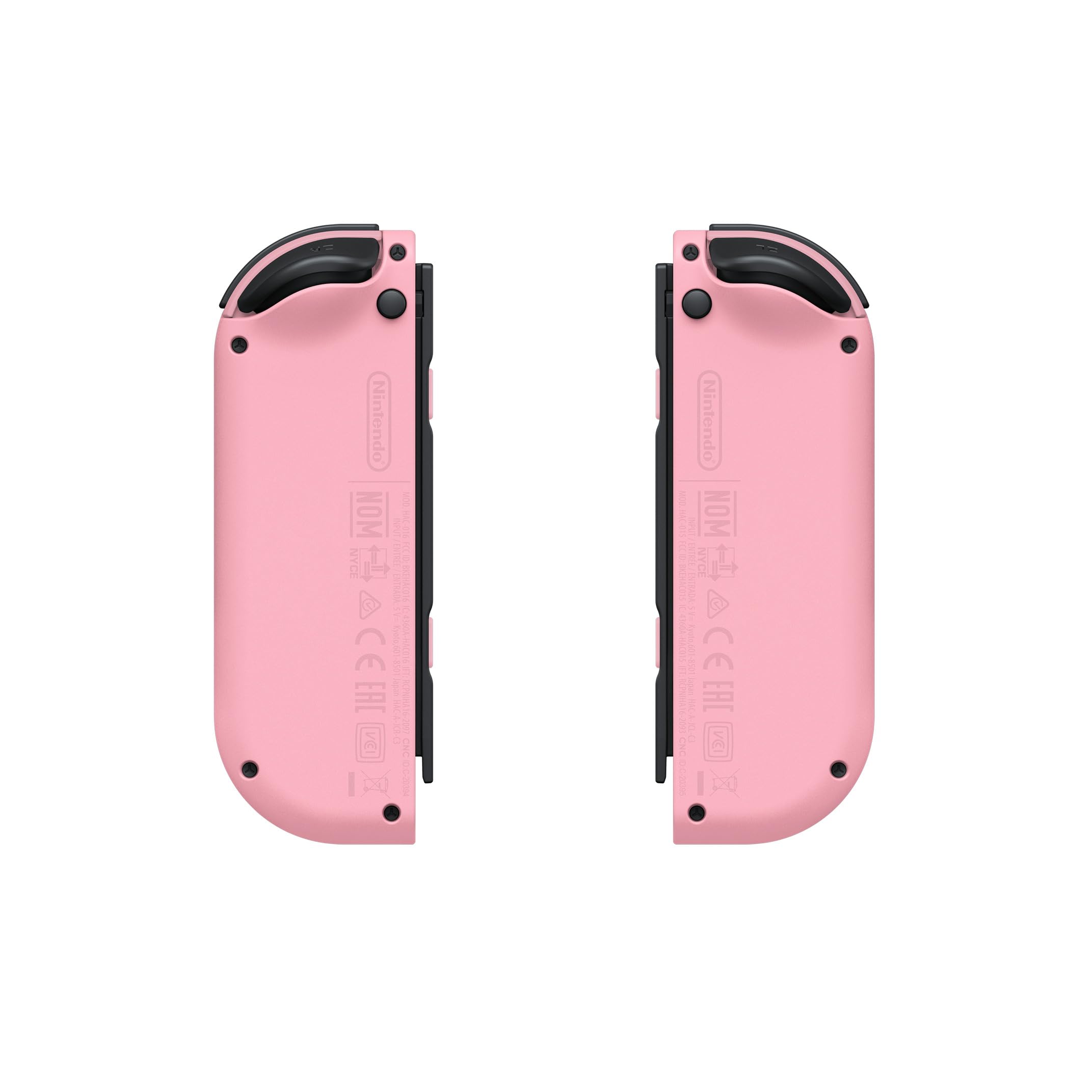 Pink Replacement Controllers for Switch (Wake-up & Screenshot) - Compatible with Switch Lite/OLED