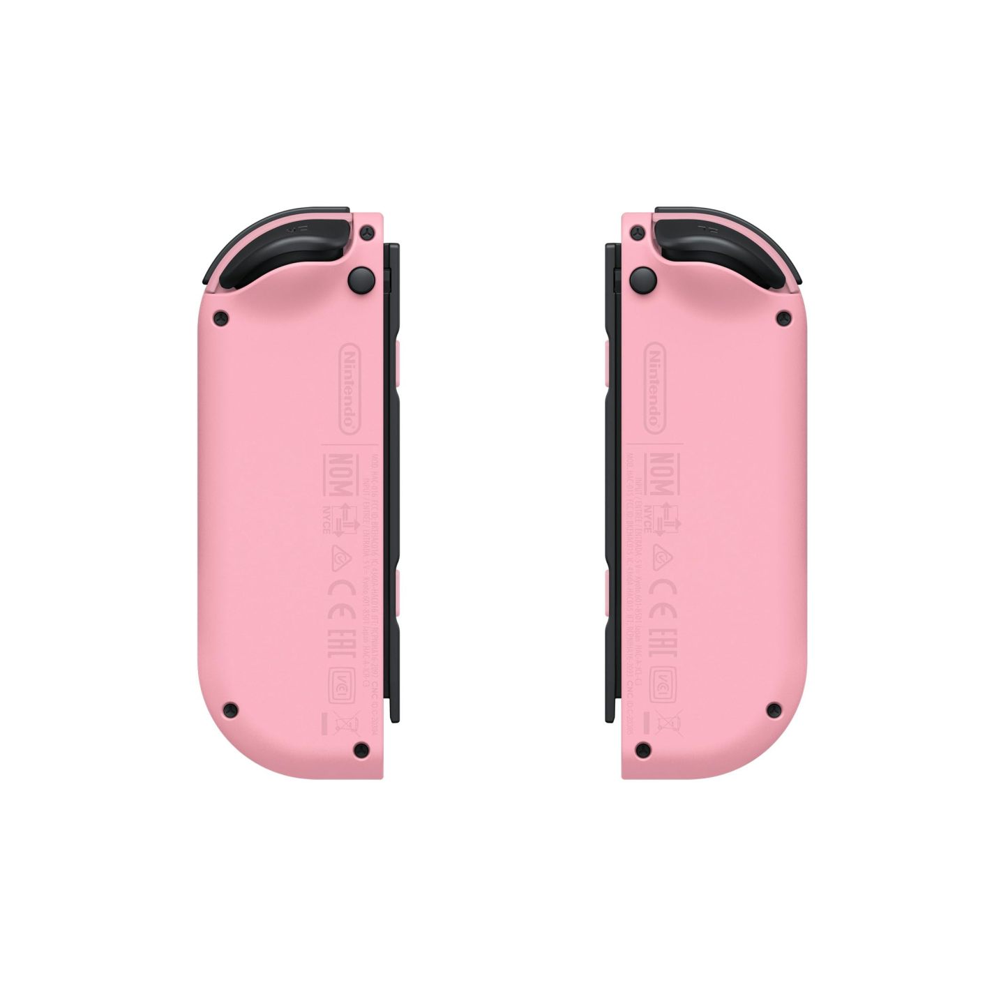 Pink Replacement Controllers for Switch (Wake-up & Screenshot) - Compatible with Switch Lite/OLED