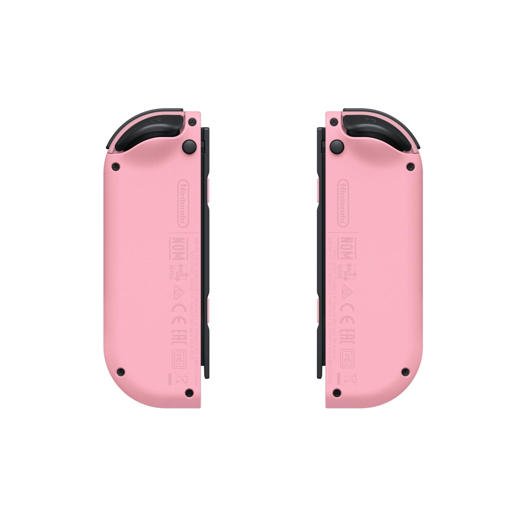 Pink Replacement Controllers for Switch (Wake-up & Screenshot) - Compatible with Switch Lite/OLED