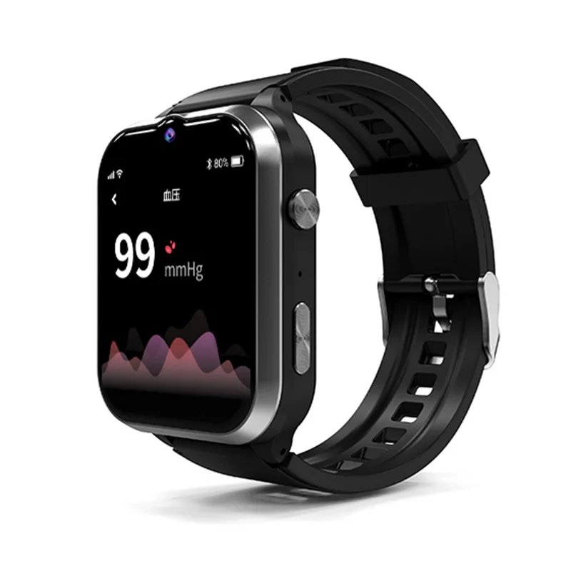 Elderly Smart Watch Falling Detection 4G Sim Card SOS Phone Call GPS Positioning Medicine Remind Track