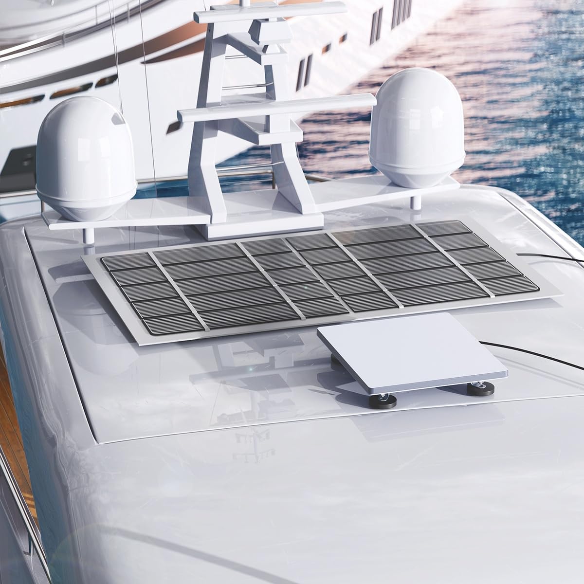 Starlink Mini Mount Car Roof Patented Magnetic Quick Release RV Van Boat Yacht Truck Aluminium Alloy