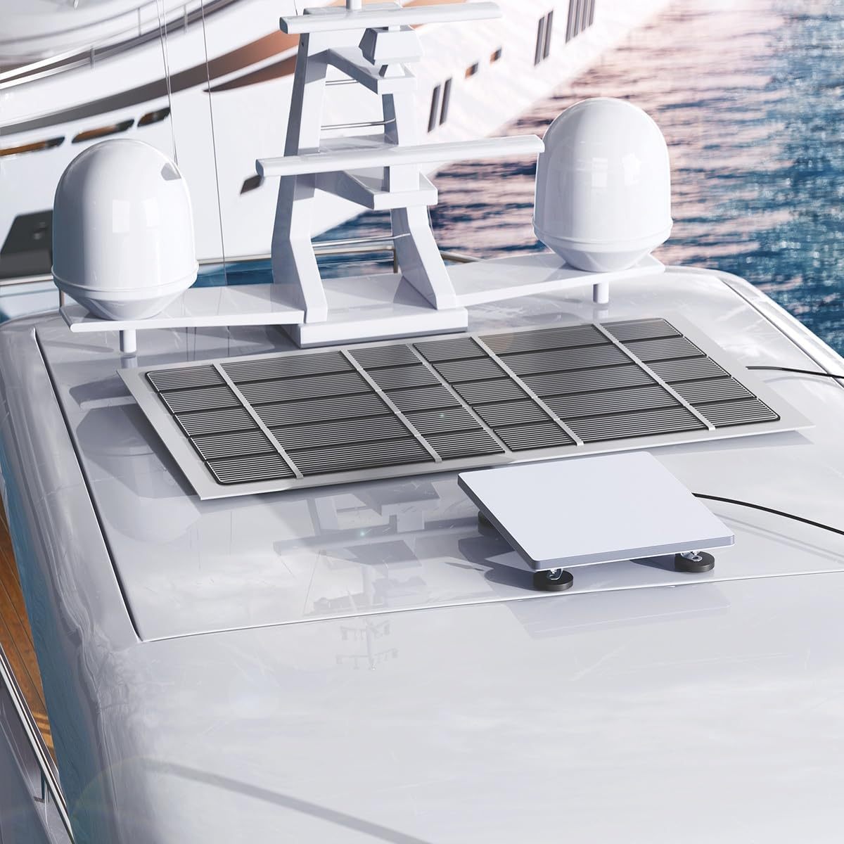 Starlink Mini Mount Car Roof Patented Magnetic Quick Release RV Van Boat Yacht Truck Aluminium Alloy