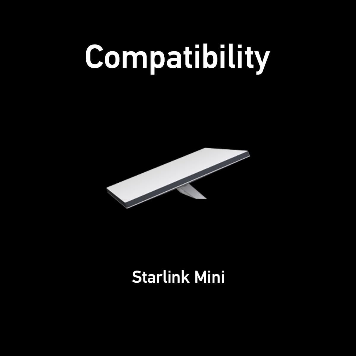 Starlink Mini Mount Car Roof Patented Magnetic Quick Release RV Van Boat Yacht Truck Aluminium Alloy