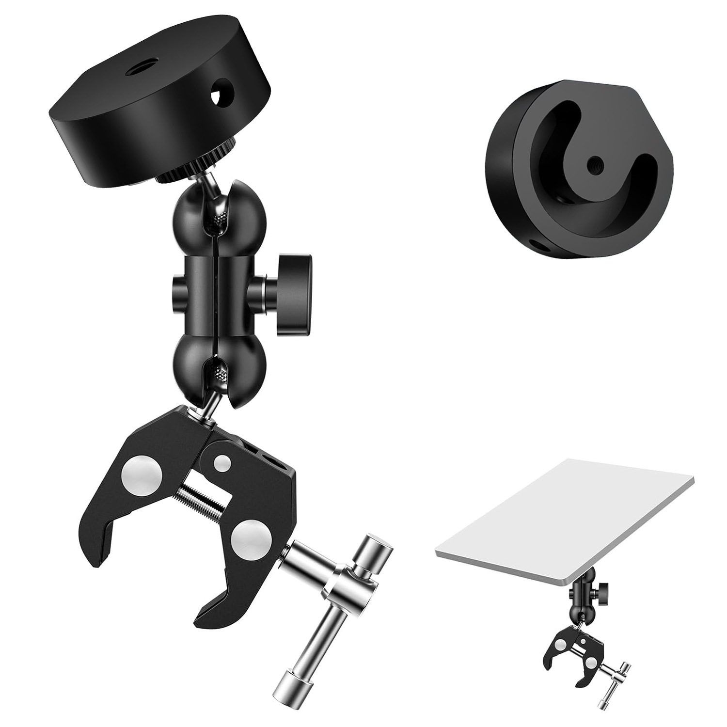 Starlink Mini Adjustable Aluminum Alloy Bracket for Handrails RVs Pole Rails Camps Accessories Kits