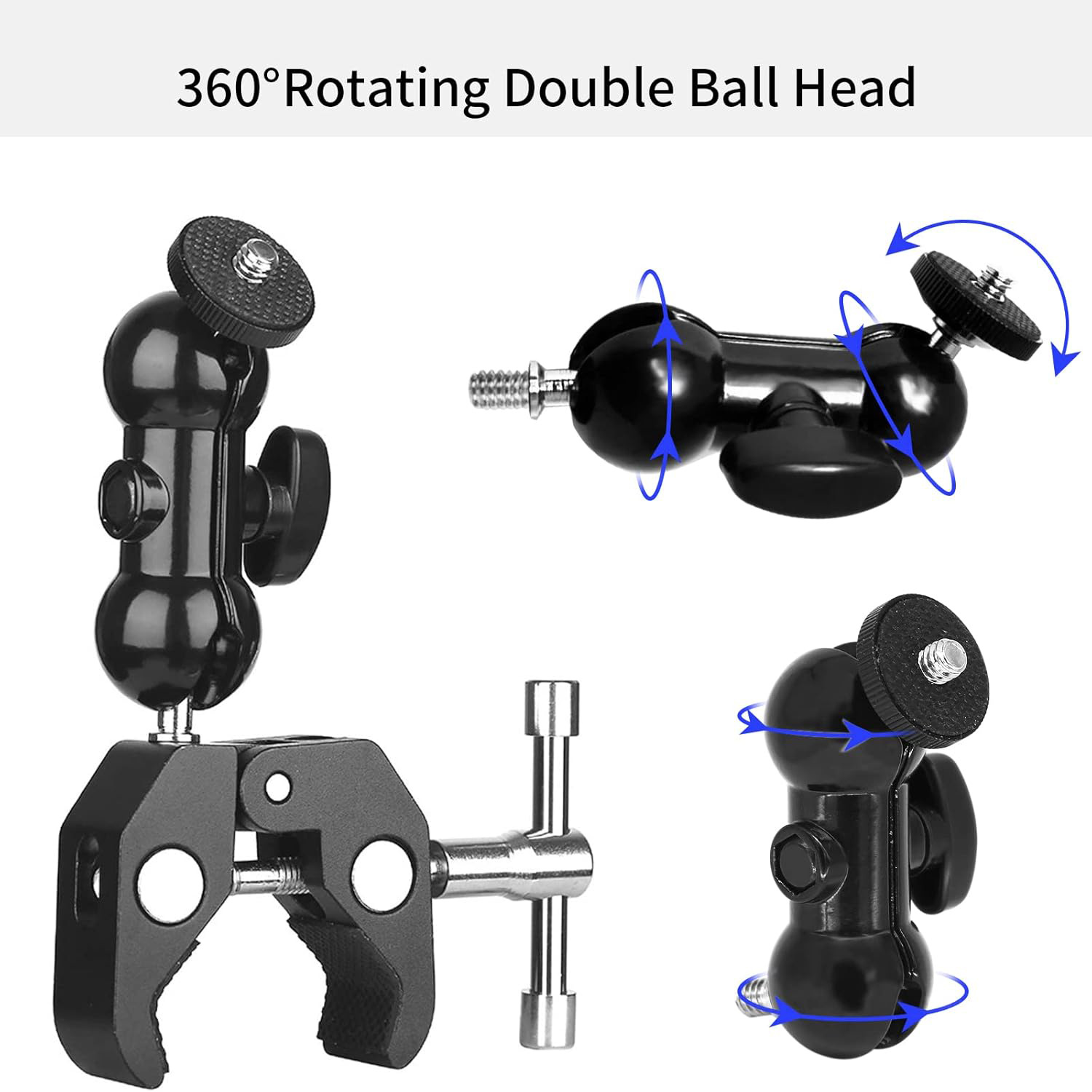 Starlink Mini Adjustable Aluminum Alloy Bracket for Handrails RVs Pole Rails Camps Accessories Kits