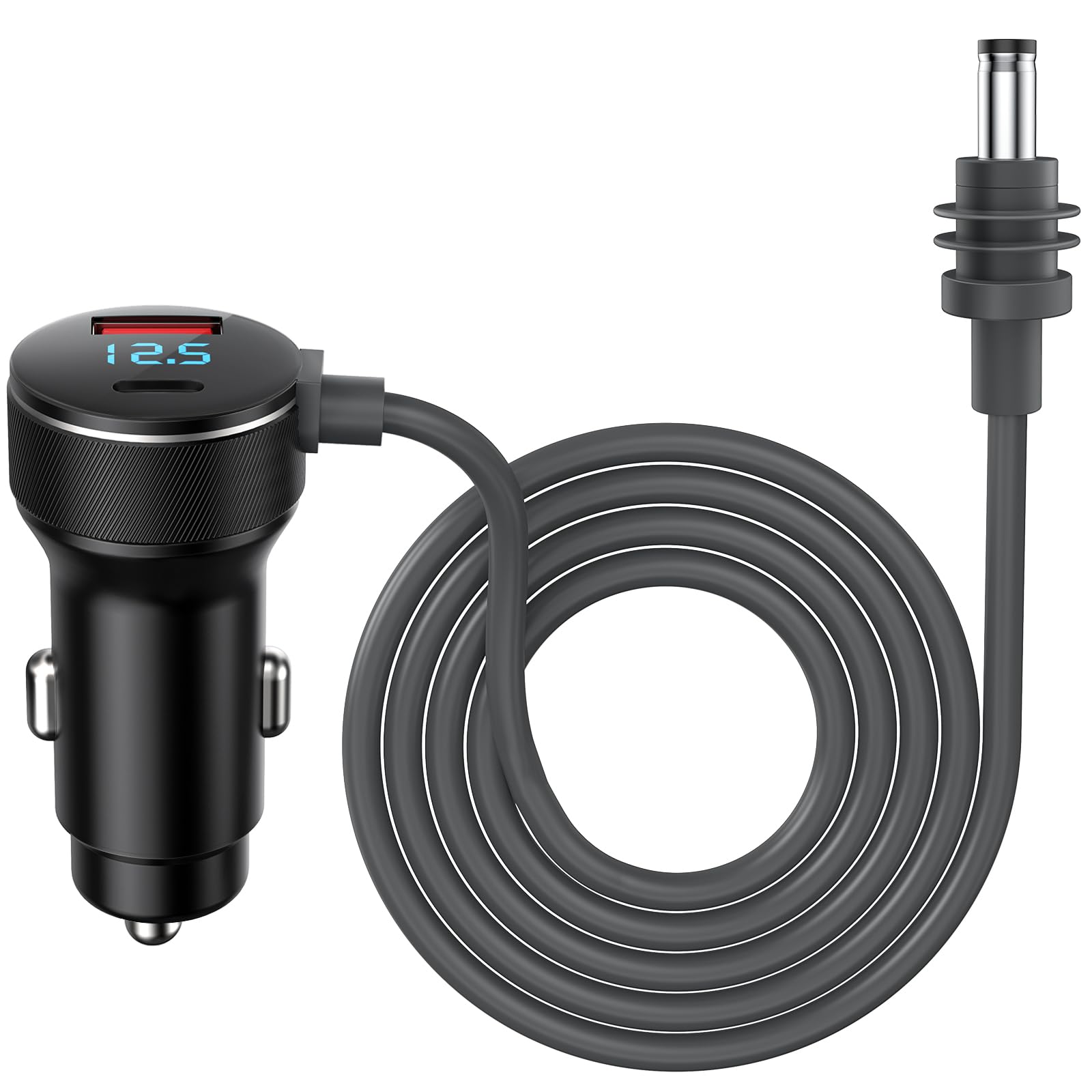 3M Starlink Mini DC Power Cable, Digital Display Car Charger for Satellite Mini, 18AWG V4Power Supply Cord Accessories Kit