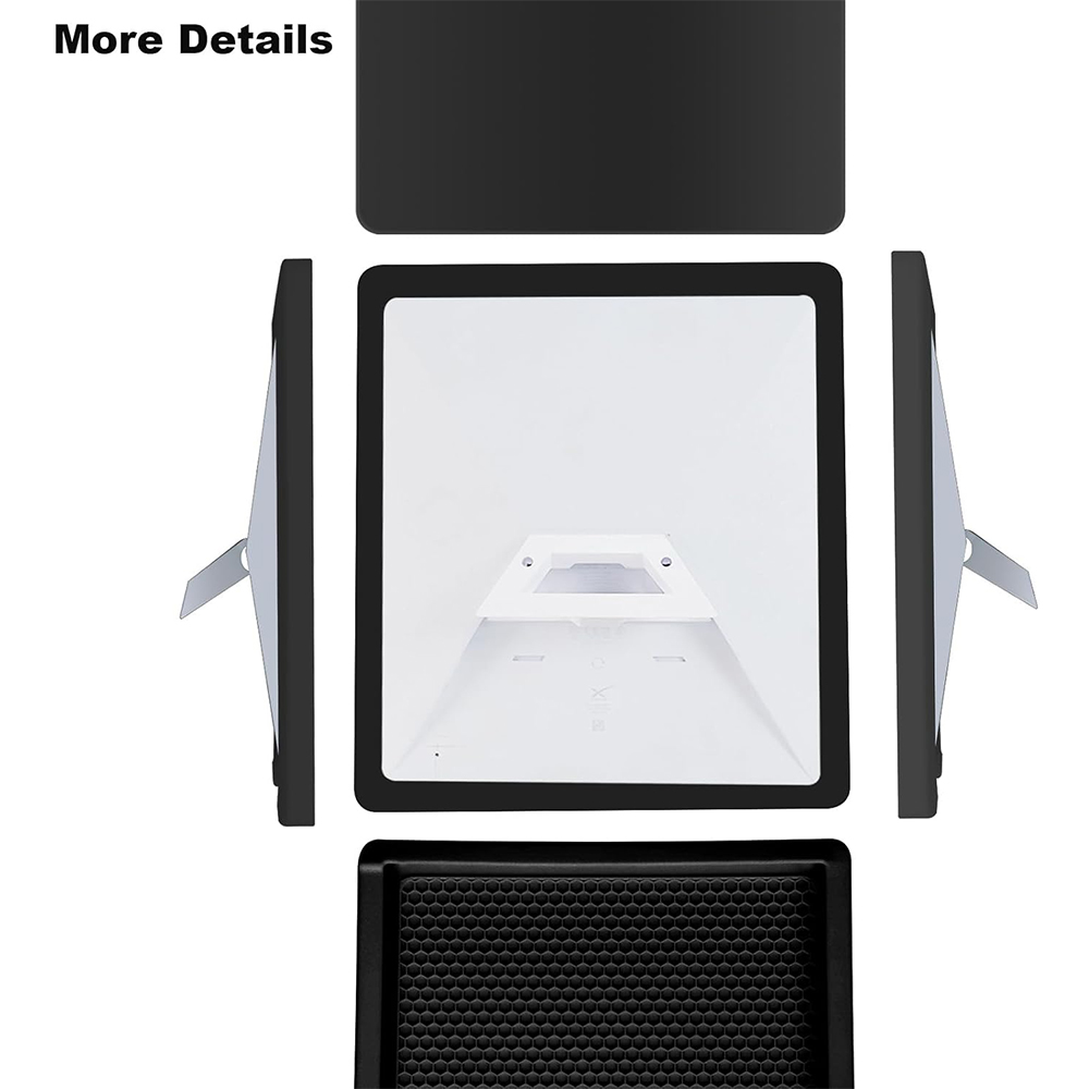 Starlink Mini Protective Cover Case, Starlink Mini Accessories Silicone Protective Case for Starlink Mini Dish, Black