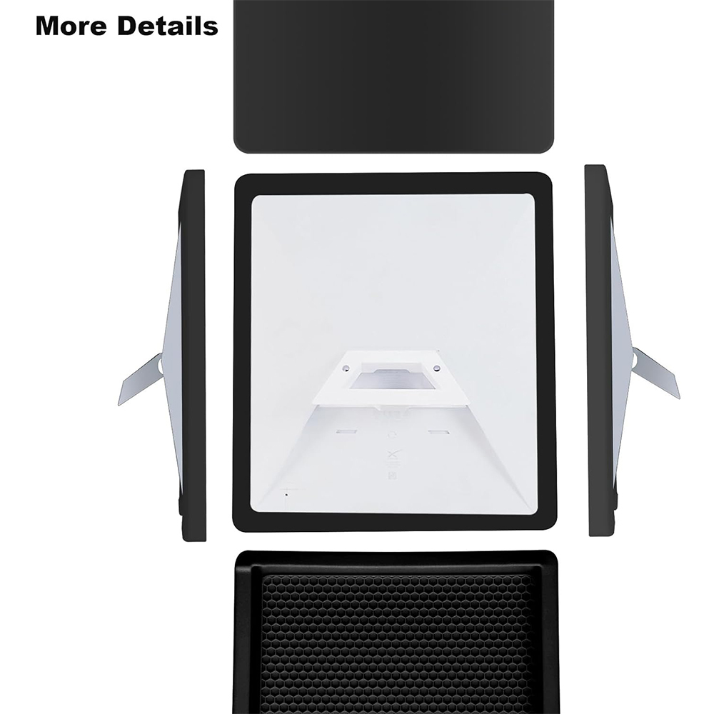 Starlink Mini Protective Cover Case, Starlink Mini Accessories Silicone Protective Case for Starlink Mini Dish, Black