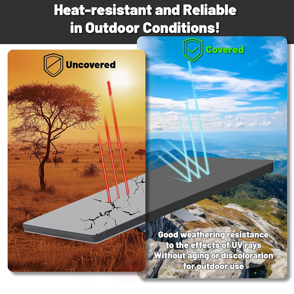 Starlink Mini Protective Cover Case, Starlink Mini Accessories Silicone Protective Case for Starlink Mini Dish, Black