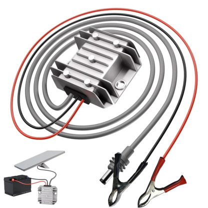 Starlink Mini Conversion  12V  to 20V Adapter DC Step Up Converter with Clip 9-14V Input, 20V 3A Max Output   OUTDOOR POWER SUPPLY  for RV BOAT