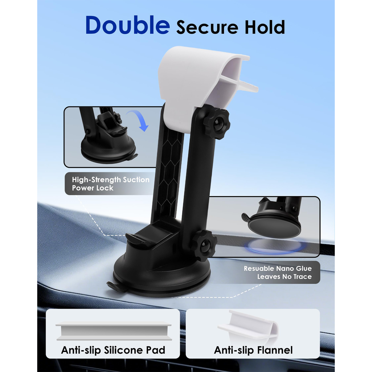 Starlink Mini Car Mount,Starlink Mini Suction Cup Mount Kit Accessories Magnetic Roof RV Roof Rack Dash Pole Starlink Bracket Adapter